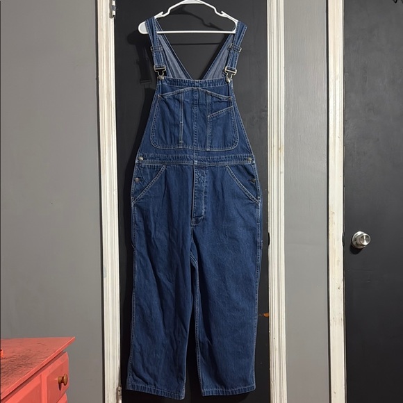 GAP 1999 Men’s Denim Bib Overalls Vintage Size: L - Picture 1 of 12
